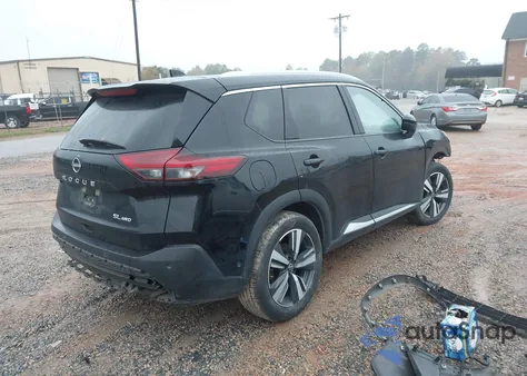 2023 Nissan Rogue Sl Intelligent Awd из США, поврежденный, VIN JN8BT3CB1PW471536